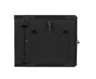 Lanberg Wisząca 19" 9U 600x600mm dwusekcyjna (czarna) - 455648 - zdjęcie 4